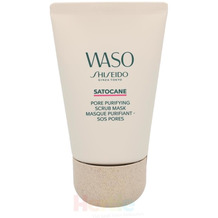 Shiseido Waso Satocane Scrub Mask Pore Purifying/Vegetal Exfoliant 80 ml