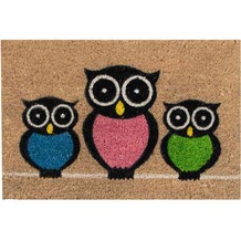 Siena Home Kokosmatte Coco Owls 40 x 60 cm
