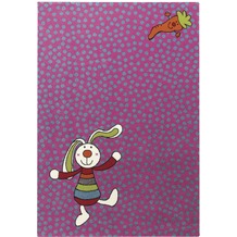 Sigikid Kinderteppich Rainbow Rabbit SK-0523-03 pink 120 x 170 cm