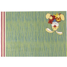 Sigikid Kinderteppich Semmel Hase/Bunny SK-0527-02 grün 120 x 170 cm