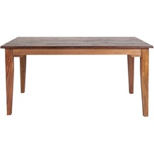 SIT SEADRIFT Tisch 90 x 180 cm natur, Platte kolonialfarbig