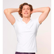 Sloggi men GO Shirt V-Neck Slim Fit weiss XL