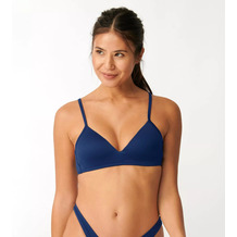 Sloggi Shore Dottyback Bikini-Oberteil mit gepolsterten Cups twilight blue L