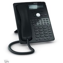 snom D725 VOIP Telefon (SIP), Gigabit o. Netzteil, schwarz