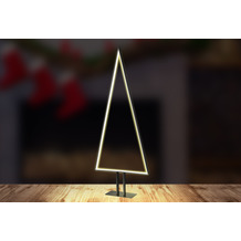 Sompex LED Weihnachtsbaum Pine 100 cm schwarz/ Aluminium