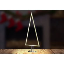 Sompex LED Weihnachtsbaum Pine 100 cm silber/ Aluminium