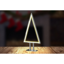 Sompex LED Weihnachtsbaum Pine 50 cm silber/ Aluminium