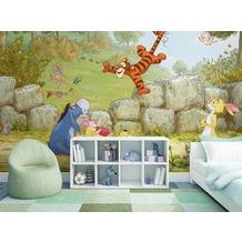 Sunny Decor Fototapete "Winnie Pooh Ballooning" 368 x 254 cm