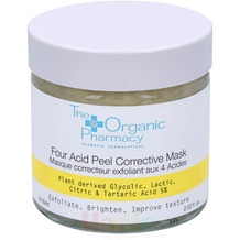 The Organic Pharmacy Four Acid Peel Corrective Mask Plant Derk De Glycolic, Lactic, Citric & Tartaric Acid 5% 60 ml