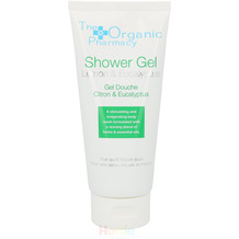 The Organic Pharmacy Lemon & Eucalyptus Shower Gel For Soft Fresh Skin 200 ml