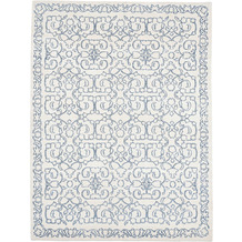 THEKO Nepalteppich Jabu Silk C3515 weiß 250 x 315 cm
