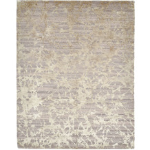 THEKO Nepalteppich Jabu Silk C514 beige 247 x 309 cm