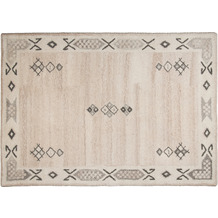 THEKO Teppich Royal Berber melange mit Muster 160 x 230 cm