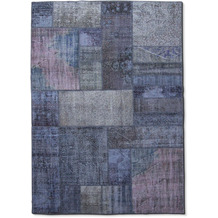 TINGO LIVING MEDLEY Teppich, 300x200 cm, Patchwork blau/violett