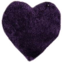 Tom Tailor Kinderteppich Soft Herz purple 100cm