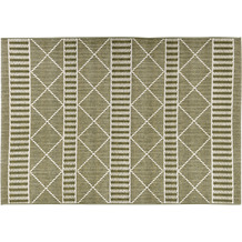 Tom Tailor In- & Outdoorteppich Funky Geometric green 60 x 100 cm