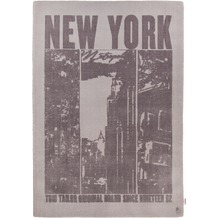Tom Tailor Teppich Happy New York grau 65cm x 135cm