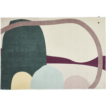 Tom Tailor Teppich Shapes FOUR green multi 140 x 200 cm