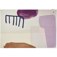 Tom Tailor Teppich Shapes TWO berry multi 140 x 200 cm