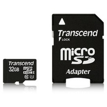 Transcend microSDHC Speicherkarte, UHS-I, 32GB
