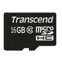 Transcend Ultimate Speed microSDHC 16GB Class 10