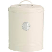 Typhoon Living - Kompostbehälter 2,5l, creme