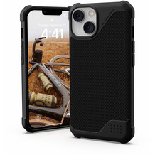 Urban Armor Gear Metropolis LT MagSafe Case, Apple iPhone 14/13, kevlar schwarz, 114048113940
