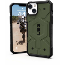 Urban Armor Gear Pathfinder MagSafe Case, Apple iPhone 14 Plus, olive, 114053117272