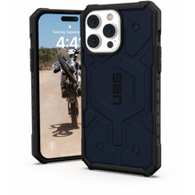 Urban Armor Gear Pathfinder MagSafe Case, Apple iPhone 14 Pro Max, mallard (blau), 114055115555
