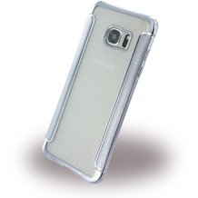 UreParts Shockproof Antirutsch - Silikon Cover für Samsung G935F Galaxy S7 Edge - Schwarz