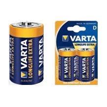 VARTA Longlife Extra Mono D Batterie (2 Stück)