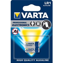 VARTA Batterie Alkaline - 4001 - LR1/Lady - 1.5V Professional Electronics - (2-Pack)