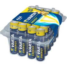 VARTA Batterie Alkaline - Micro - AAA - LR03 - 1.5V Energy - (24-Pack)