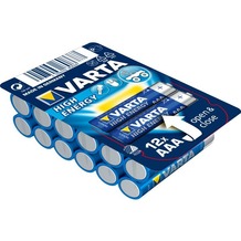 VARTA HIGH ENERGY Batterie AAA LR03 Micro 12er Big Box