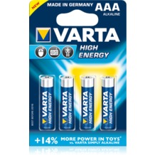 VARTA High Energy Micro AAA Batterie (4 Stück)