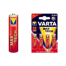 VARTA Max Tech Micro AAA Batterie (4 Stück)