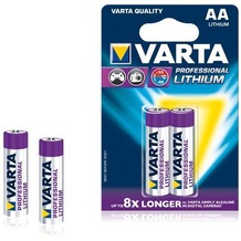 VARTA Professional Lithium Batterie Mignon AA 2900 mAh (2 Stück)