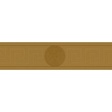 Versace Bordüre Greek, metallic braun