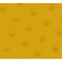 Versace Mustertapete Vanitas Vliestapete gelb metallic 10,05 m x 0,70 m
