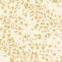 Versace Vliestapete Barocco Birds weiß gelb beige 10,05 m x 0,70 m 935855