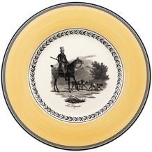 Villeroy & Boch Vintage Audun Chasse Speiseteller gelb,grau
