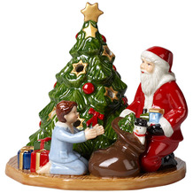 Villeroy & Boch Christmas Toys Windlicht Bescherung bunt