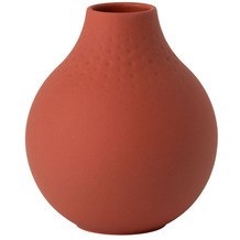 Villeroy & Boch Manufacture Collier terre Vase Perle klein rot