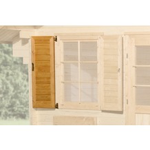 Weka Fensterladen 1-seitig für Fenster 84x113cm (149/177)