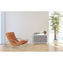 Wohnling Relaxliege Sessel Fernsehsessel Farbe braun Relaxsessel Design Schaukelstuhl Wippstuhl modern
