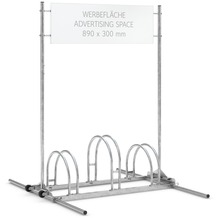 WSM Fahrradständer für Werbung BW 5053/300