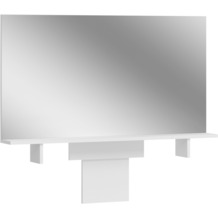 xonox.home Emma Aufsatzspiegel (B/H/T: 110x70x13 cm) in weiß Nachbildung und weiß Nachbildung