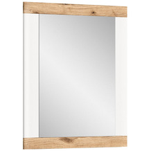 xonox.home Laredo Spiegel (B/H/T: 73x82x2 cm) in weiß Nachbildung und Spiegelfront