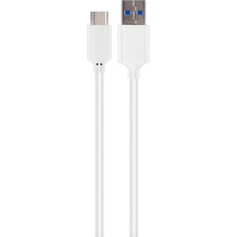 xqisit Charge & Sync Kabel USB-C/USB3.1 weiß