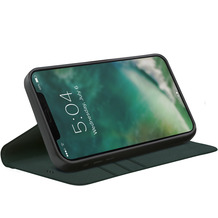 xqisit Eco Wallet Selection Anti Bac for iPhone 12 / 12 Pro green